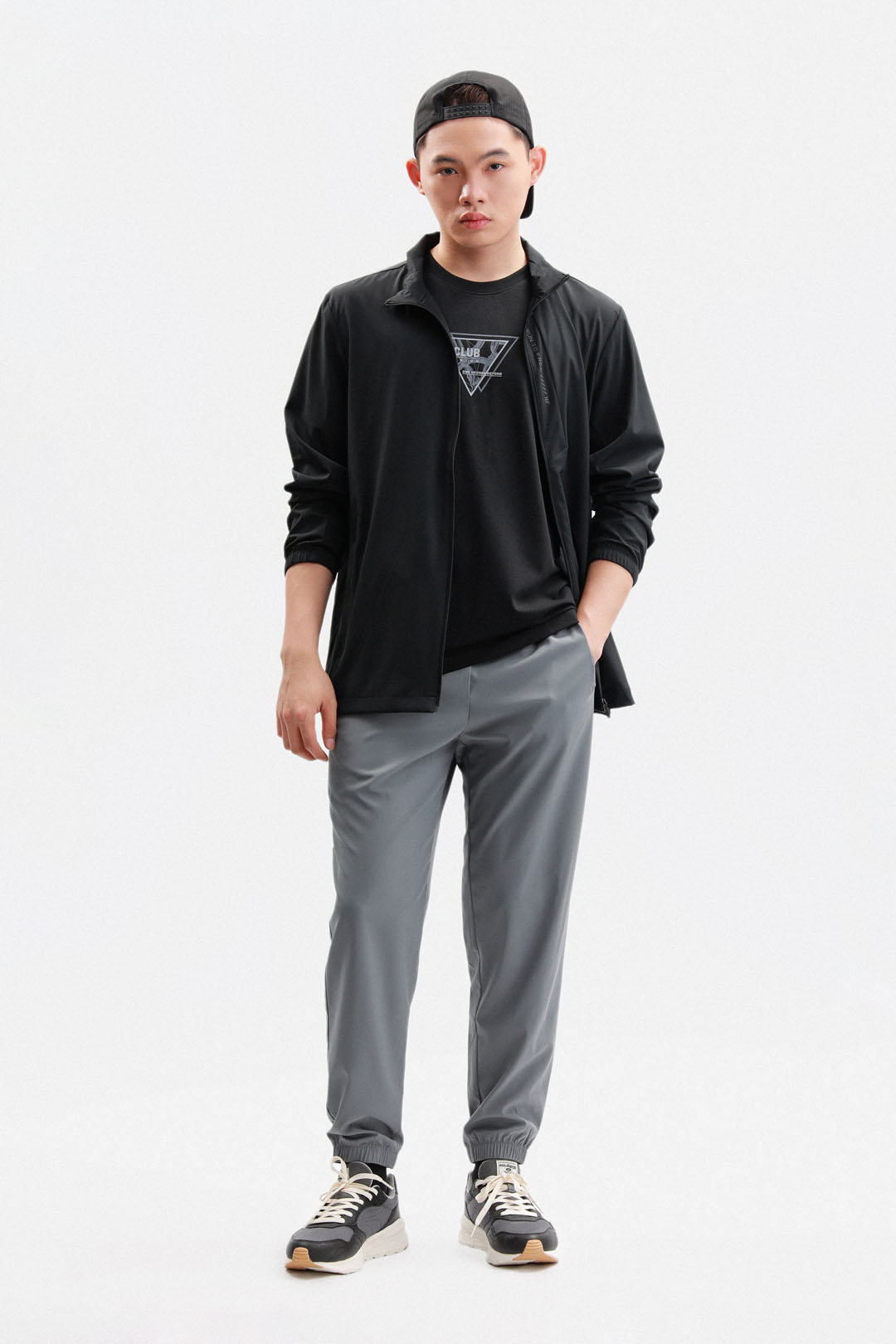 ジャケット・アウター SUAVELE LUXURYDAILYNOCOLLARJACKET SET-UP Palace x New Balance Pop Over Shell Jacket 'Black Purple